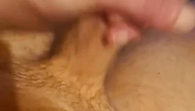 Jerking off after training NoFace Twink X loves to!