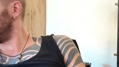 Jerking off to Porn
