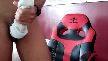 Jerking in a Sock Feel so Good.