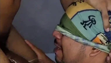 A Guy with a Huge Black Cock Fucks My Mouth