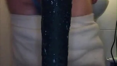 At My Friend's, She Stole Her Panties and Rode Them to Orgasm, Bathroom.mp4