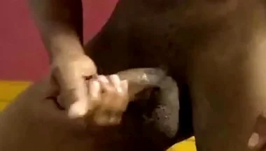 Black Twink Morning Jerk off