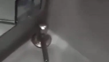 Masturbating Inside the Bus Bathroom