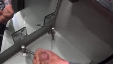 Masturbating Inside the Bus Bathroom