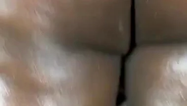 What a Sweet Ebony Mature BBW Pounding Him Real Good on the Couch