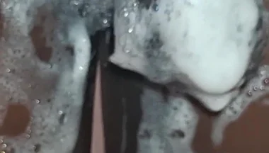 Cms Cleaning His Big Black Uncut Cock