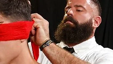 Hunk Bear Bishop Timber Adams Strips And Fucks Mischievous Catholic Boy Asher Day