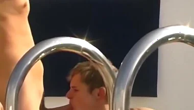 After Volleyball, Andrej Was Left in the Pool with Shy Andrew