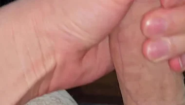 Slowly Masturbating My Big Dick. Closeup POV