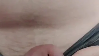 Cumshot in Front of the Mirror