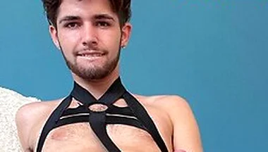 Malachi Cooper Strokes His Long Uncut Dick And Big Bouncing Balls