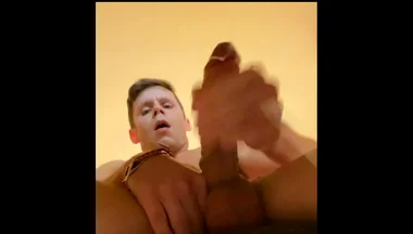 Handjob and cum