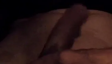Wife Drives Me Around Town While I Jerk My Cock with My Tits Out