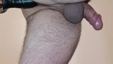 Ass Fucked by a Black Fat Dildo 2.