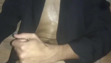 Jerking off in the Haunted Basement