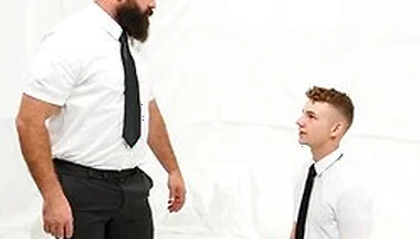 Altar Boy Jack Waters Breeds Hunk Bishop Timber Adams During Special Ritual