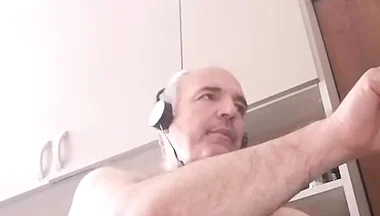 I Jerk My Cock Hard Enjoying Like a Pig While Watching a Porn Movie!