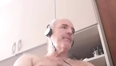 I Jerk My Cock Hard Enjoying Like a Pig While Watching a Porn Movie!