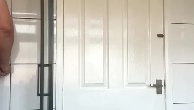 Horny Stepdad in Bathroom