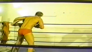 Oily Mature Men Wrestle and Fuck Wildly
