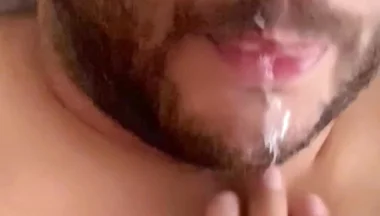 Hairy Male Fills Princess Twink's Sweet Ass with Cum. Creampie