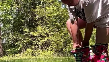 Getting Naked Outside