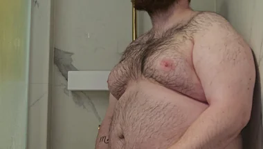 Chub Showering in Poland