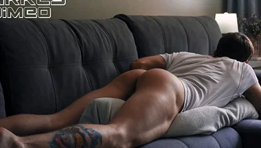 Cute Step Daddy Imagines Fucking Your Tight Ass and Whispers Gentle Words in Your Ear as He Cum in