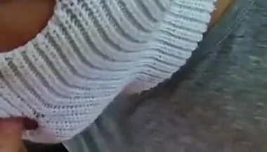 A Sissy Emo Twink Got Fucked Right on the Highway by a Guy Without a Condom, Covered in Cum