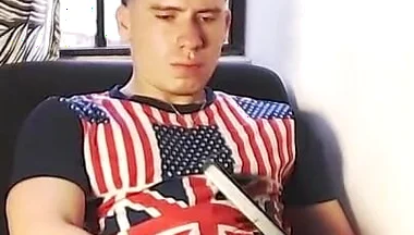 20 Year Old Colombian Guy Undressing Live