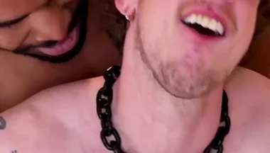 Gooning Out on Stepdaddy's Dick