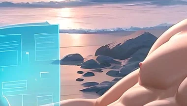 This Cute Shy Book Lover on Beach Rocks Will Drive You Wild