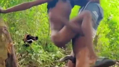 Caught My Step Brother Fucking My Lil Brother Inside Bush