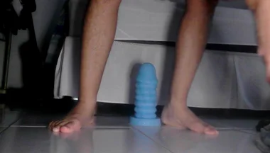 Session with 2 Dildos