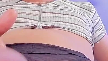 Foamy Cock After Cumming Plays with Her Cock