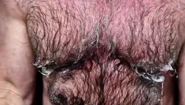Hairy Muscle Bear Cools Down