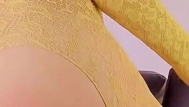 Good Boy Femboy Ken Bounces Fat Ass on Dildo While Looking in the Mirror