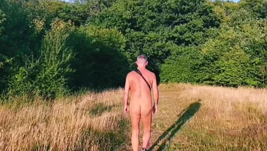 Naked Outdoor Walking
