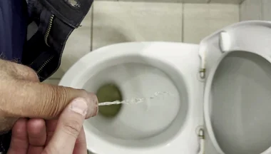 I Sucked a Piss-stained Dick Because I Decided to Jump the Line at a Public Restroom. Extreme.