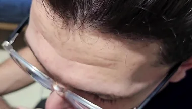 Tattooed White Guy with a Big Uncut Dick Asked Me to Leave Gloryhole and Finish the Job Outside