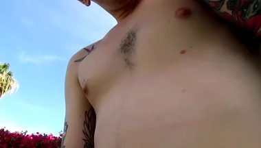 A smokers sticky self facial