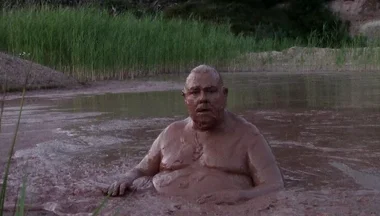 Mud Bath in Deep Quarry Mud Pond