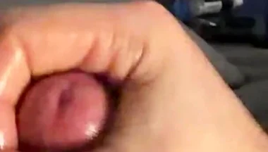 Jerking That Hairy Cock