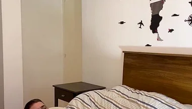 Bareback Amateur Sex with My Friend with Fat Dick