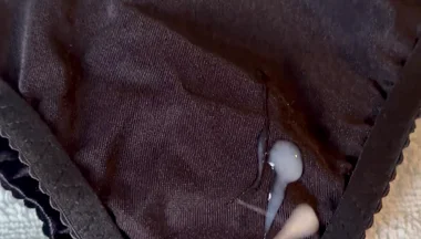 Cum on Wife’s Panties 18