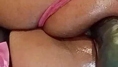 Super Mega Huge Dildo Leaves My Little Ass Wide Open
