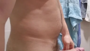 Jerking off in the Bathroom