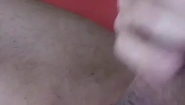 Naked on a Lounger in a Relaxation Room, with Bulging Balls, I Jerk off My Thick Cock and Then Shoot Warm Cum Onto Myself