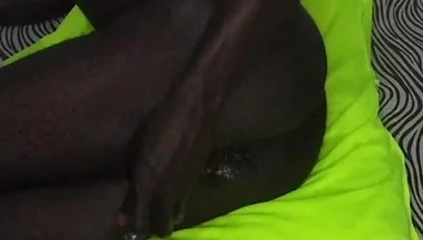 African Boy Wanking His Long BBC and Ended with Hot Cum