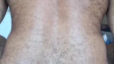 Bearded Stepfather Getting Into the Bear. Bareback and Cumshot